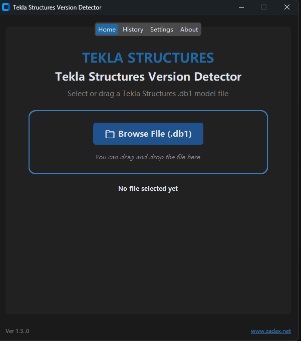 Tekla Structures Version Detector - Tekla Structures Tool | ZadaX Marketplace